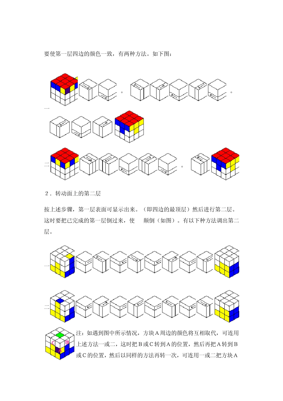 三阶魔方玩法图解_第2页