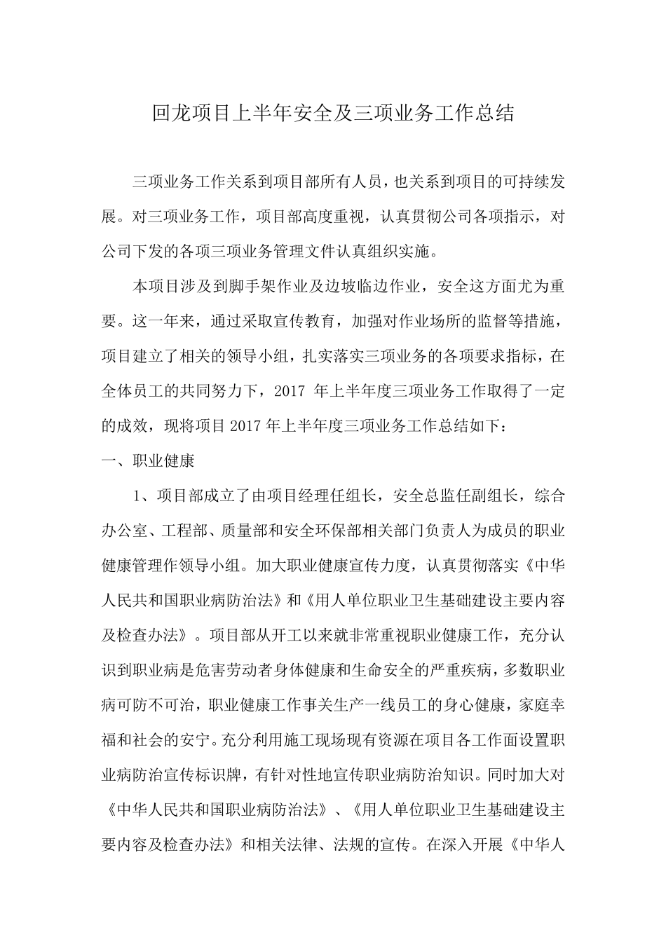 三项业务工作总结_第2页