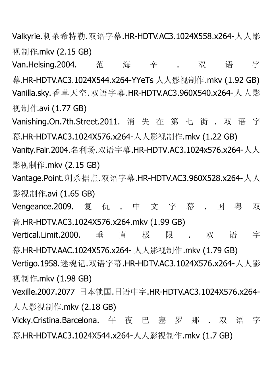 上千部高清双语720p电影下载地址_第2页