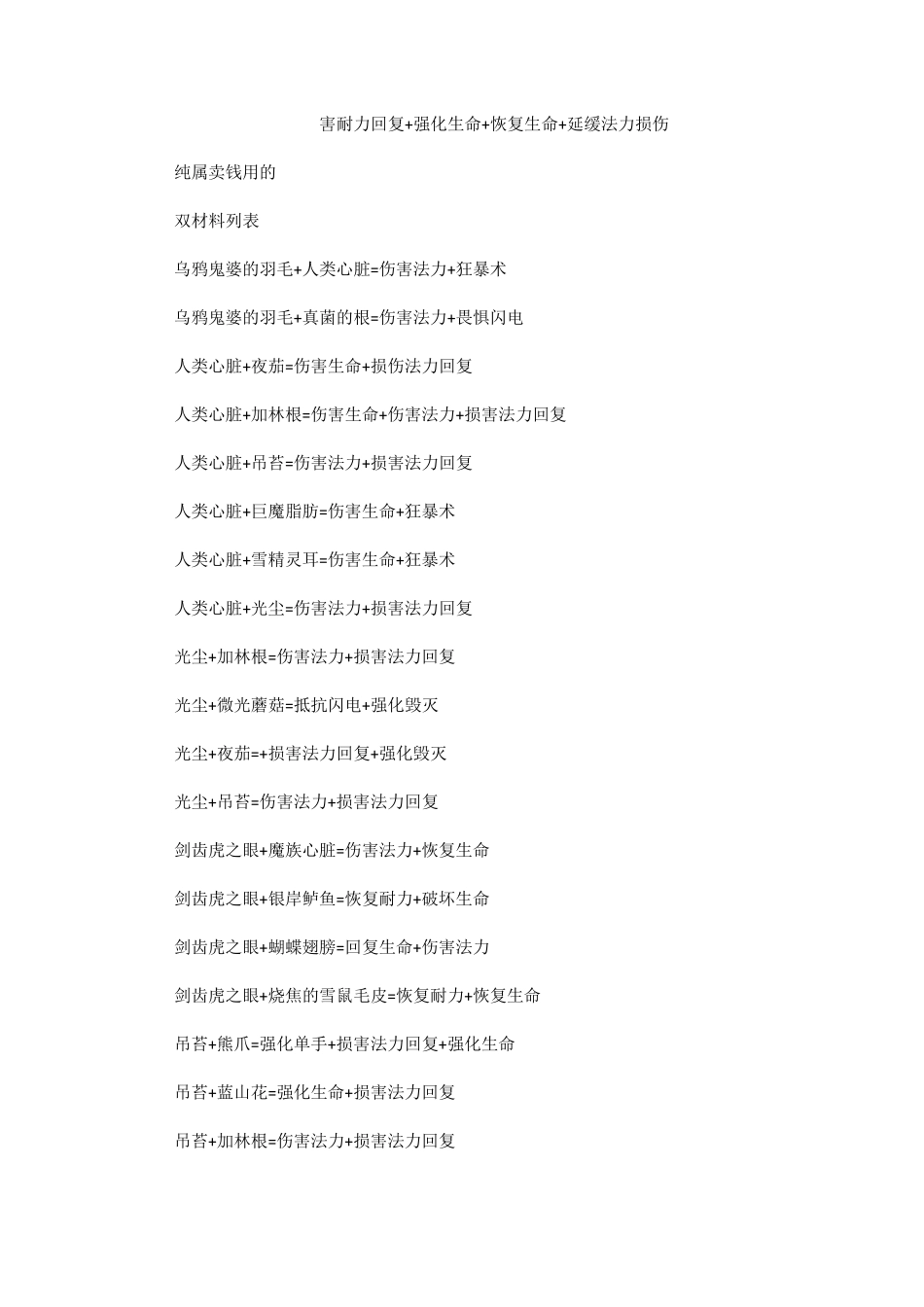 上古卷轴有用炼金配方_第3页