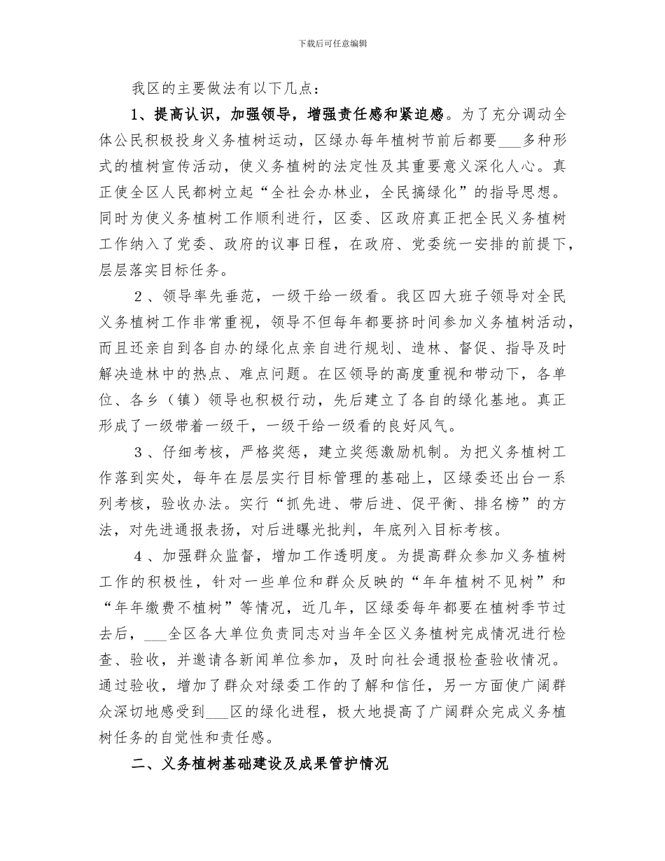 2024年学院植树节活动总结_第3页