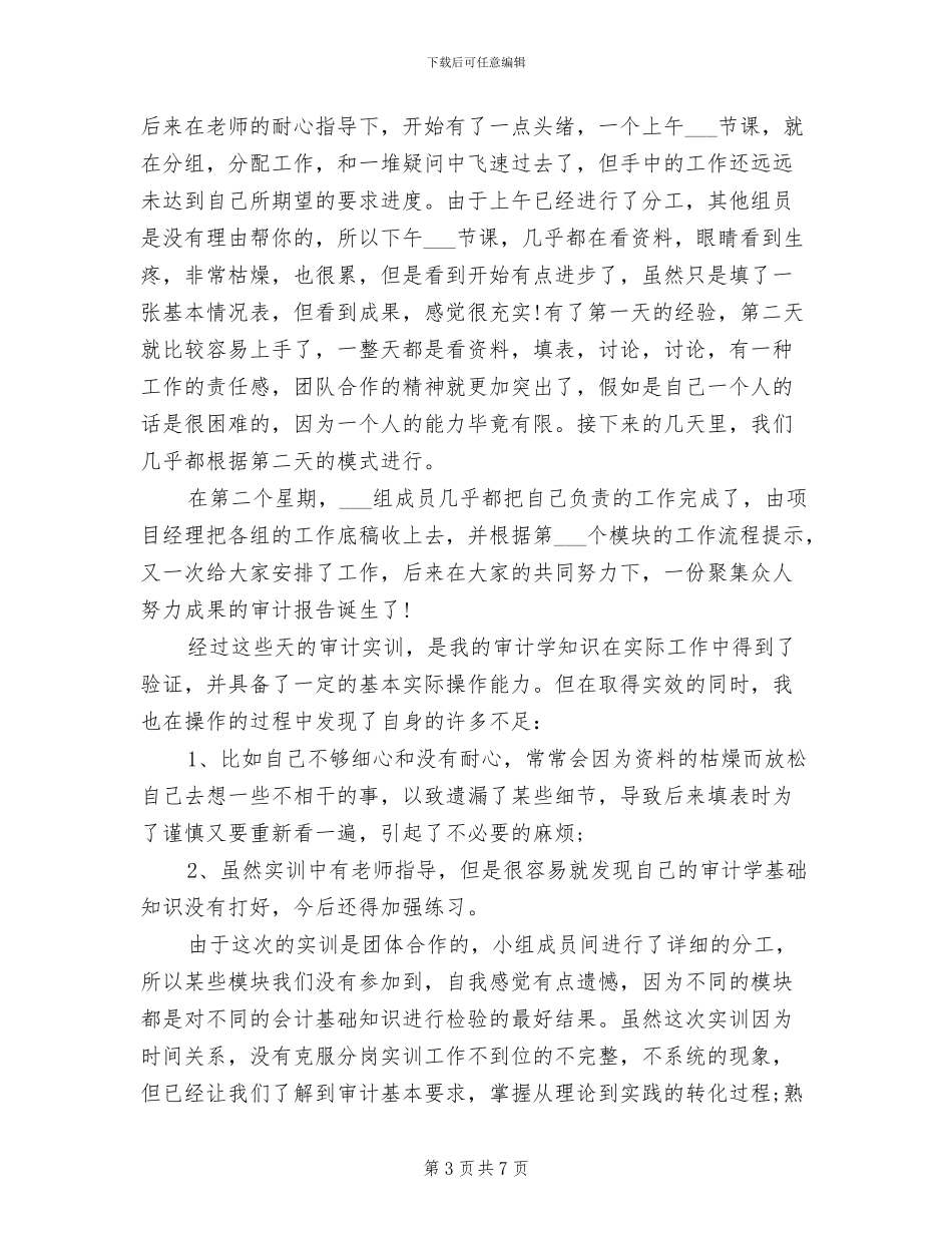 2024年审计实习报告总结_第3页