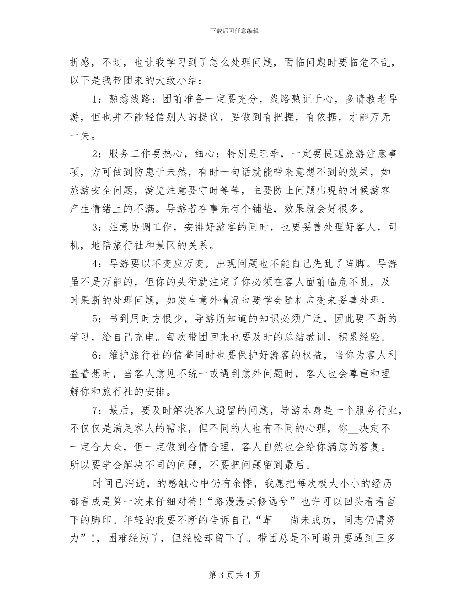 2024年导游个人年终总结_第3页