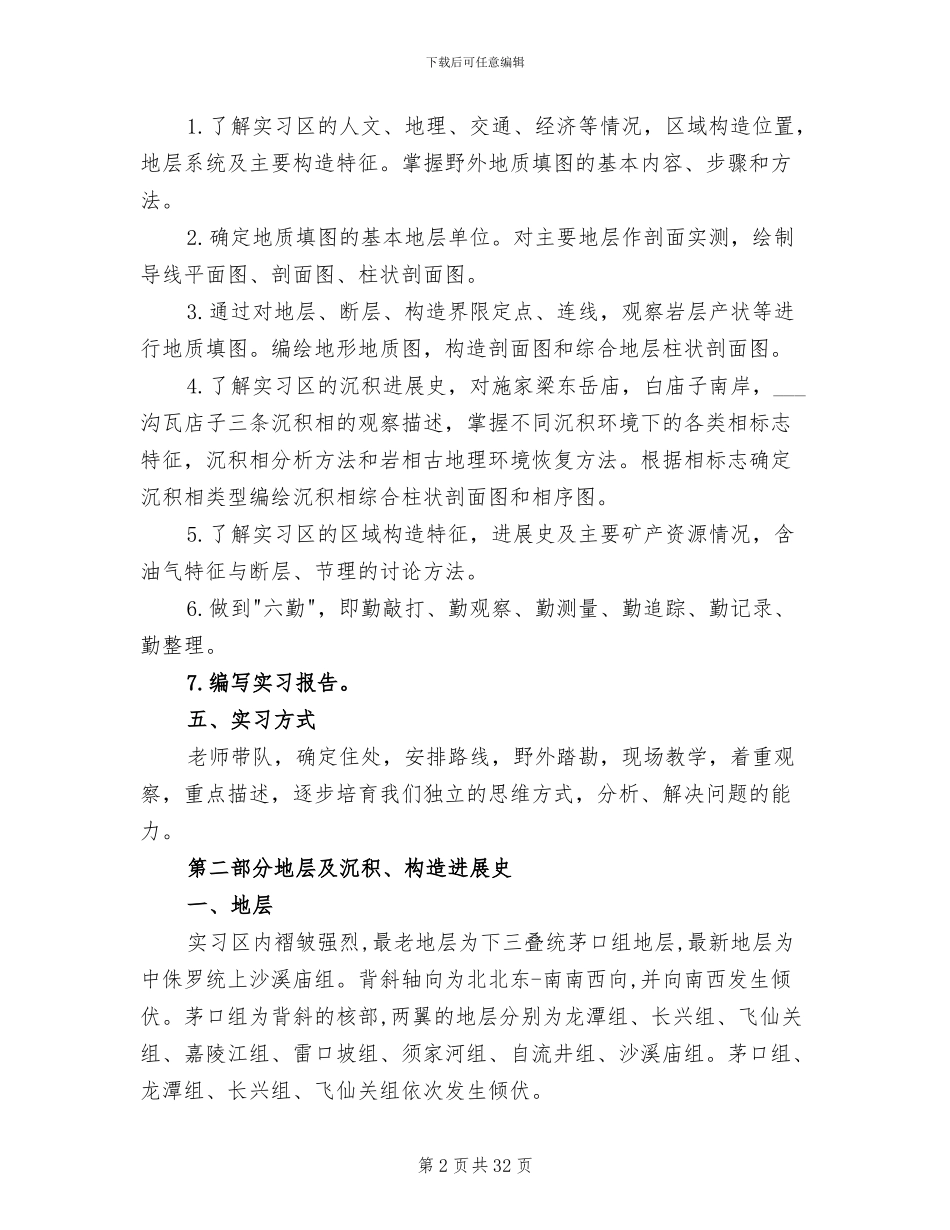 2024年工程地质实习总结_第2页