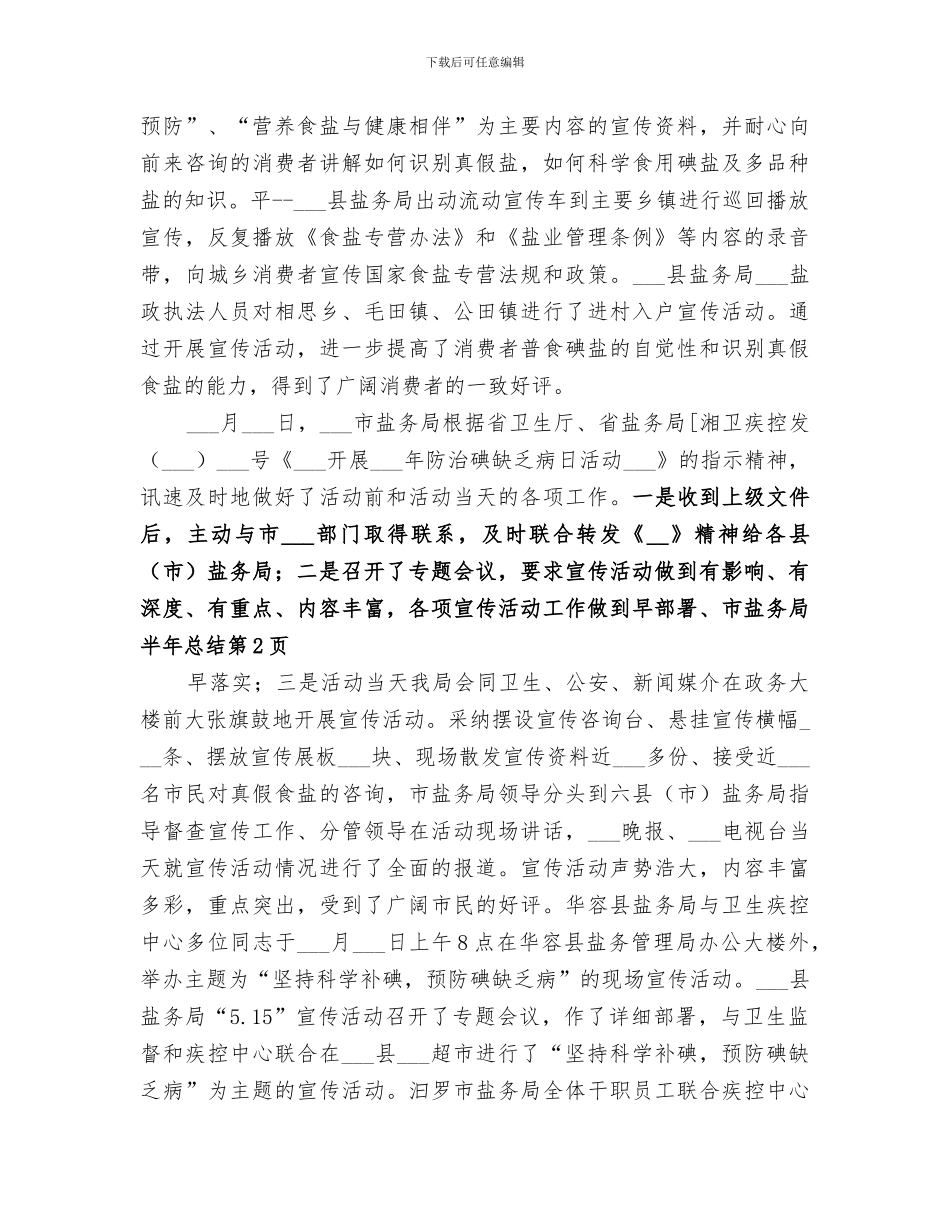 2024年市盐务局半年总结_第3页