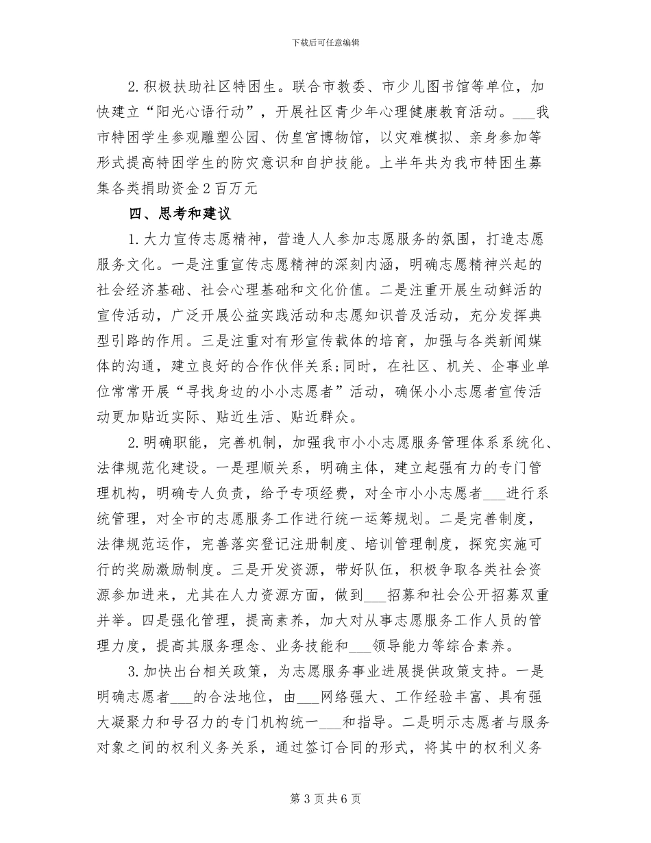 2024年志愿者的活动总结一_第3页