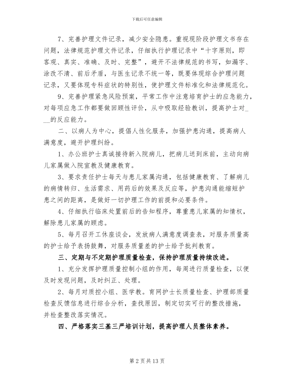 2024年护士长年底工作总结范文_第2页