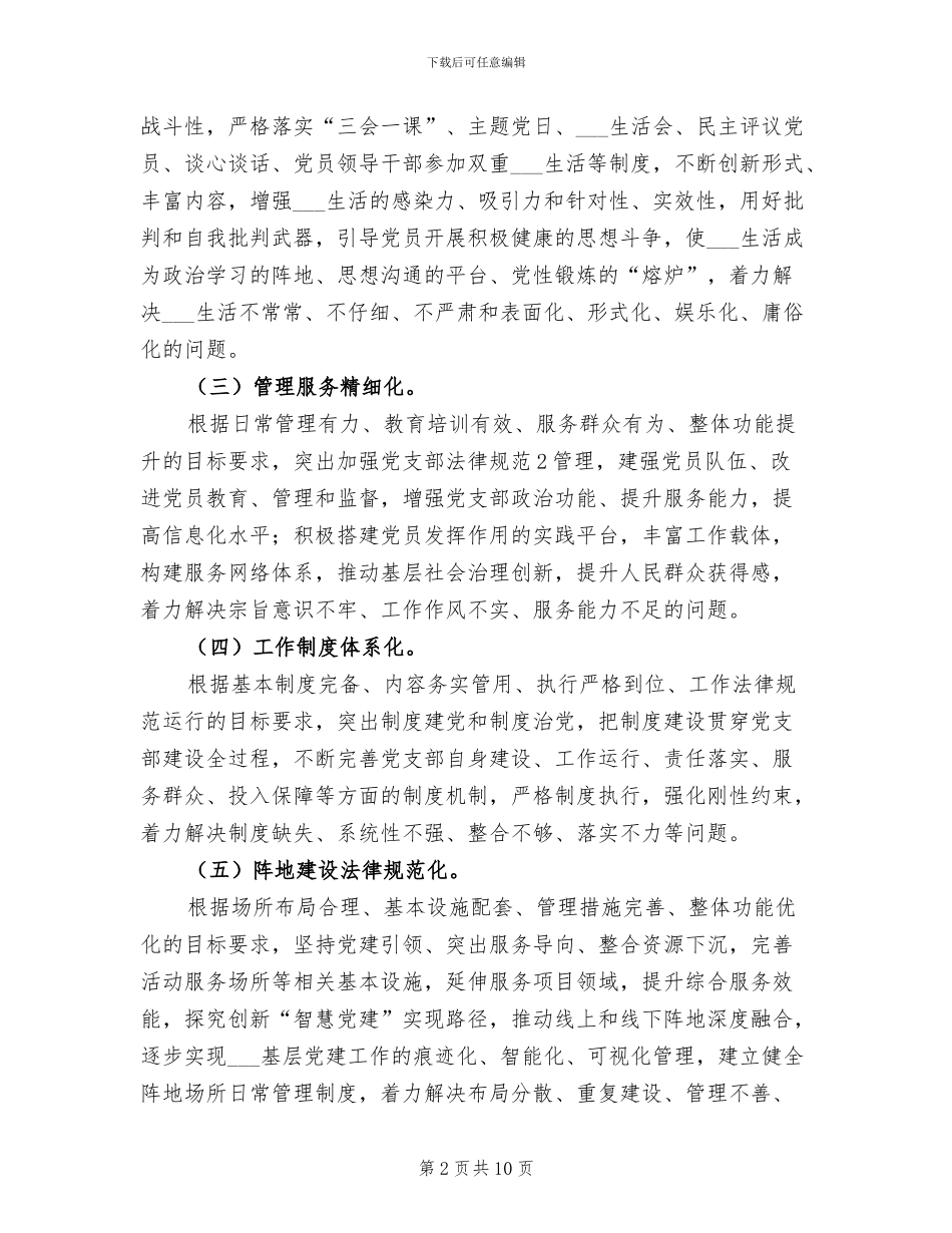 2024年支部五化建设总结_第2页