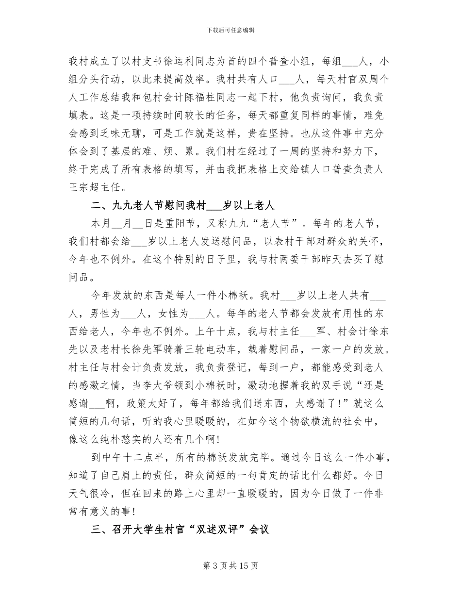 2024年村官年终工作总结范文_第3页