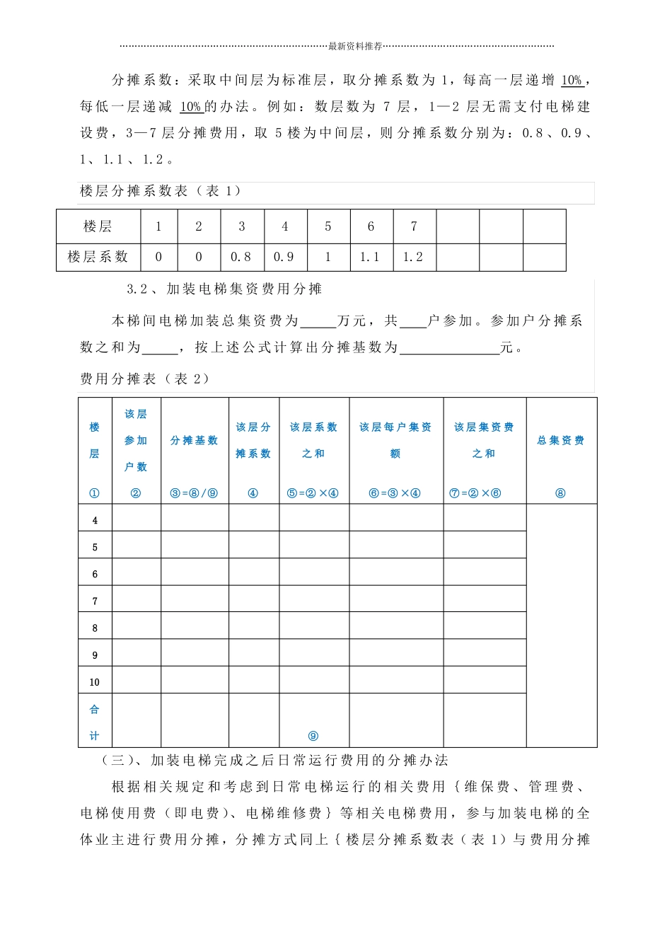 旧楼加装电梯项目协议书精编版_第3页