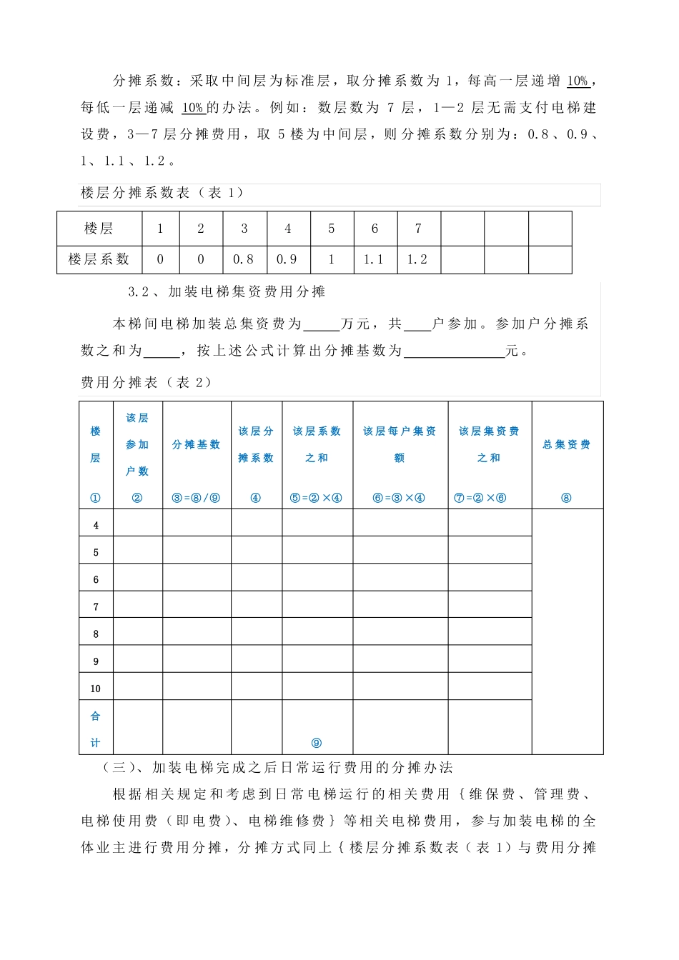 旧楼加装电梯项目协议书_第3页