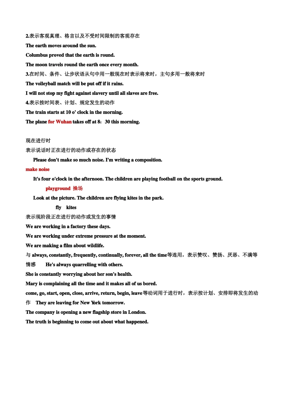 时态语态考点集合_第2页