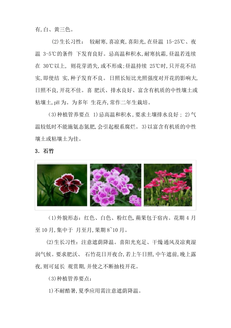 时花种植管养方案_第3页