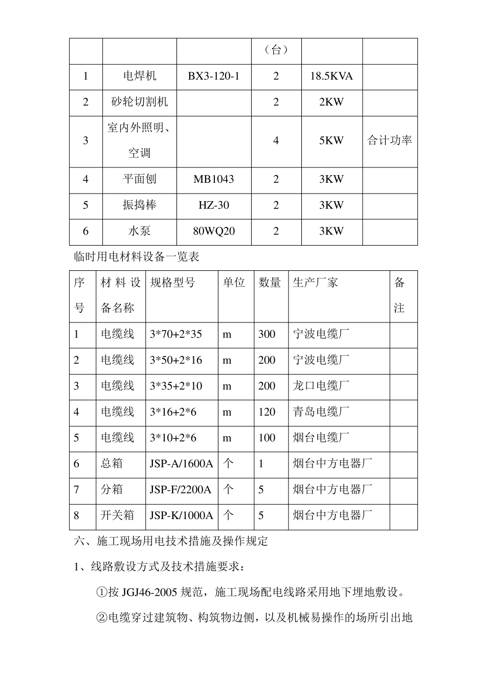 景观工程临时用电方案_第3页