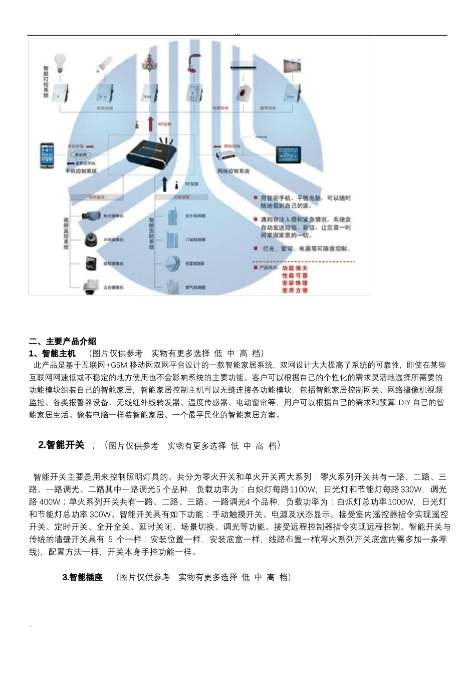 智能家居技术方案书_第2页