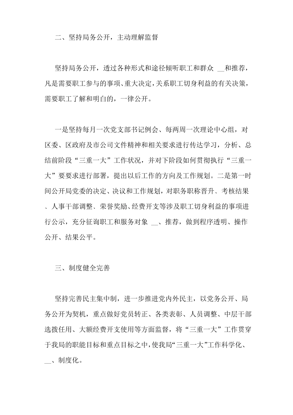 最新三重一大工作总结_第2页