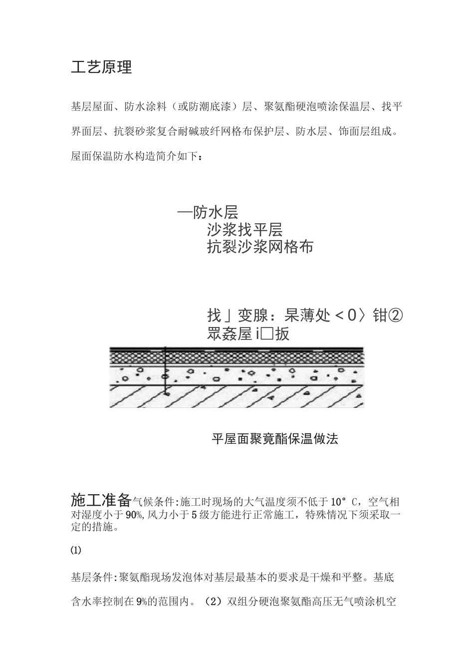屋面喷涂硬泡聚氨酯保温防水施工工法_第2页
