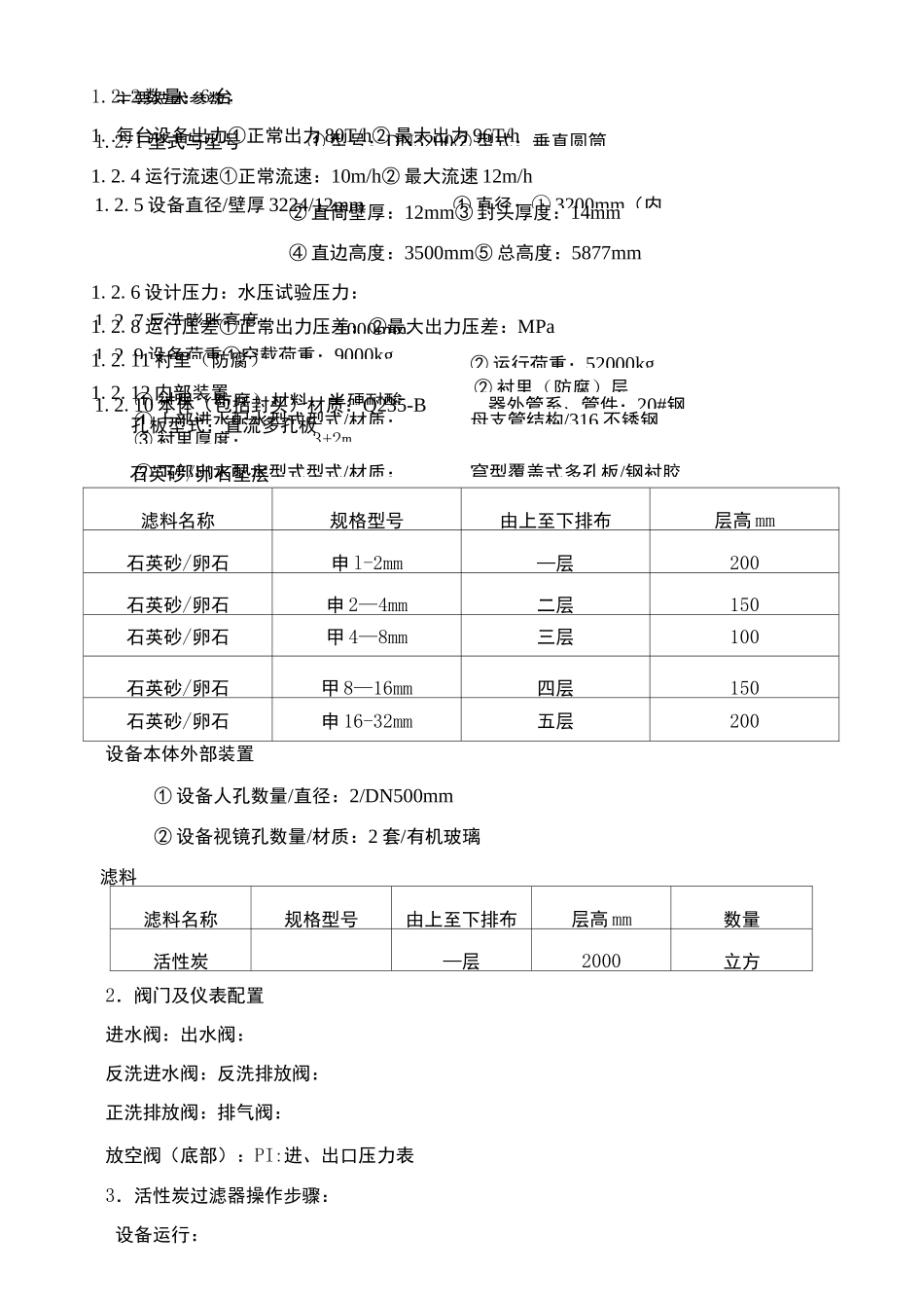 活性炭过滤器操作说明书精编版_第3页