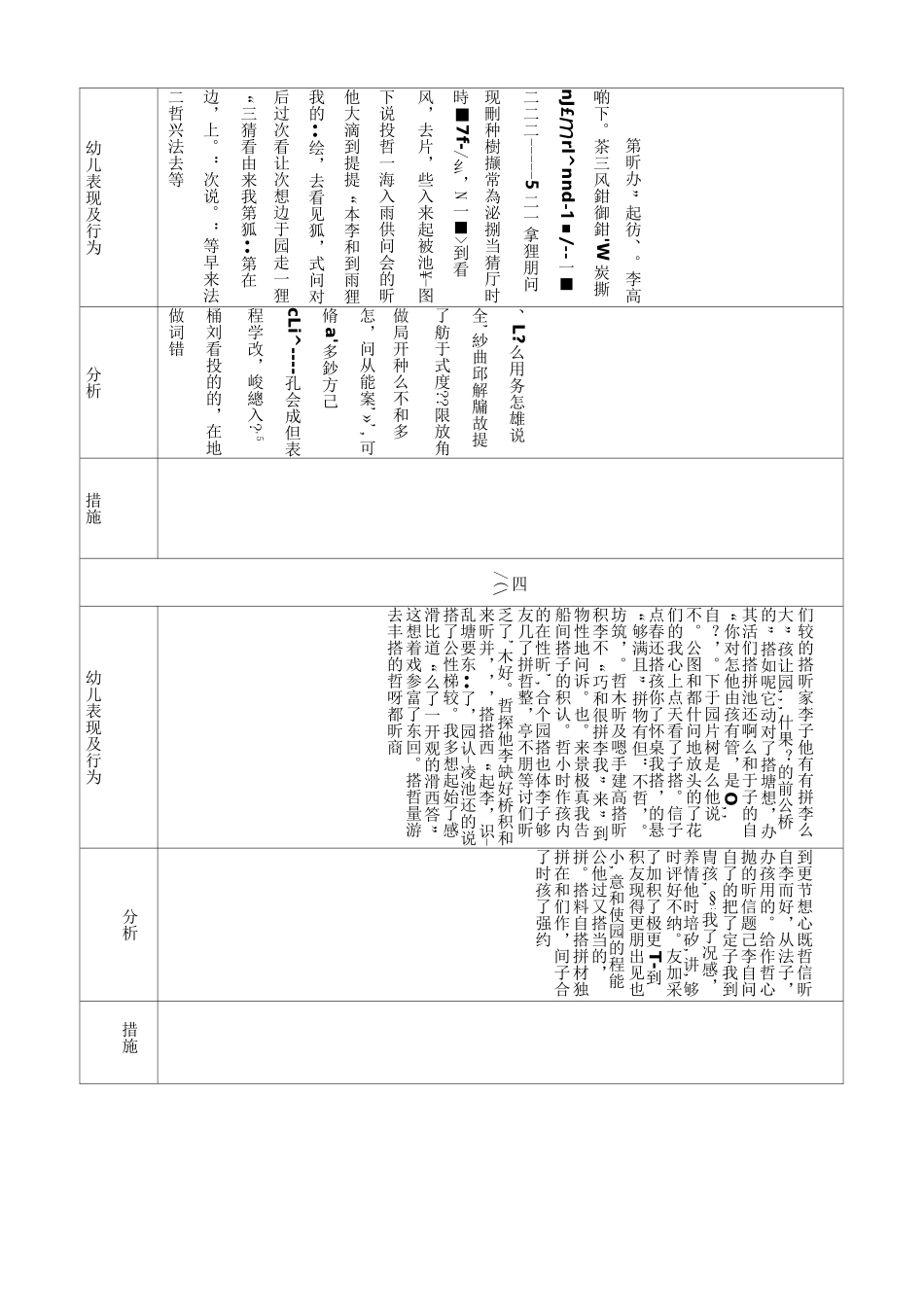 实幼幼儿个体发展档案表_第3页
