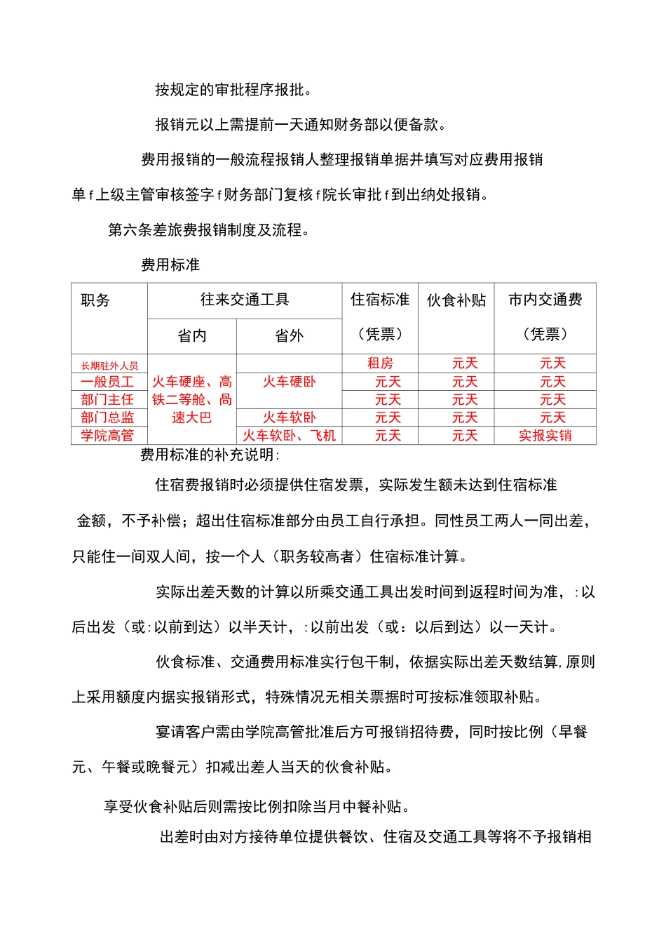 (财务管理制度)财务报销制度及报销流程_第3页