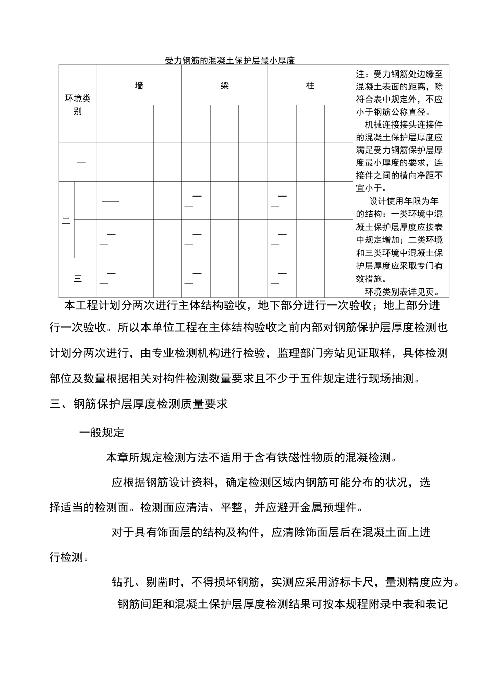 钢筋保护层厚度检测方案设计_第3页