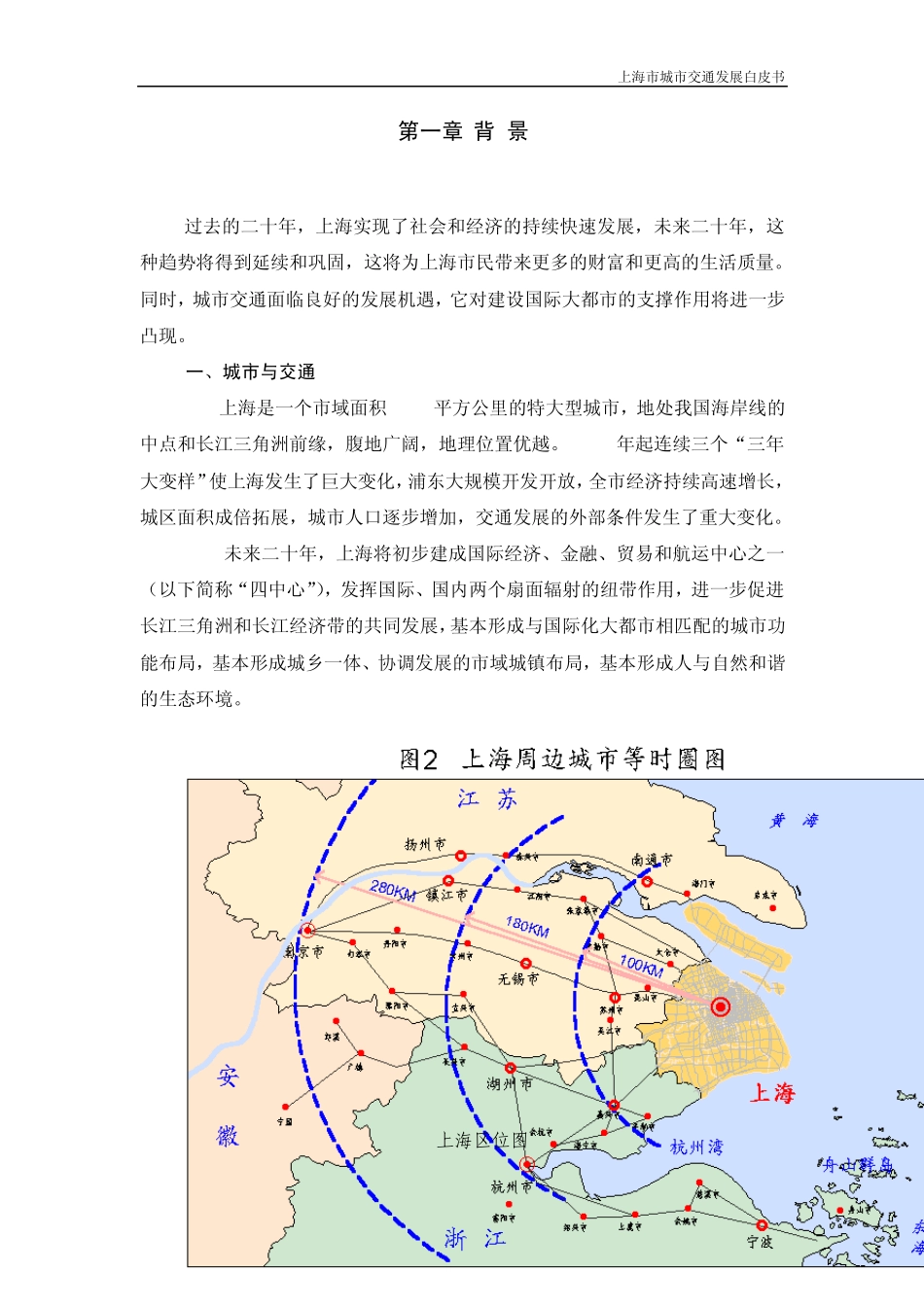 上海交通发展白皮书最终稿(2001.11.21)_第1页