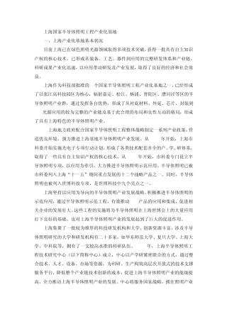 上海国家半导体照明工程产业化基地