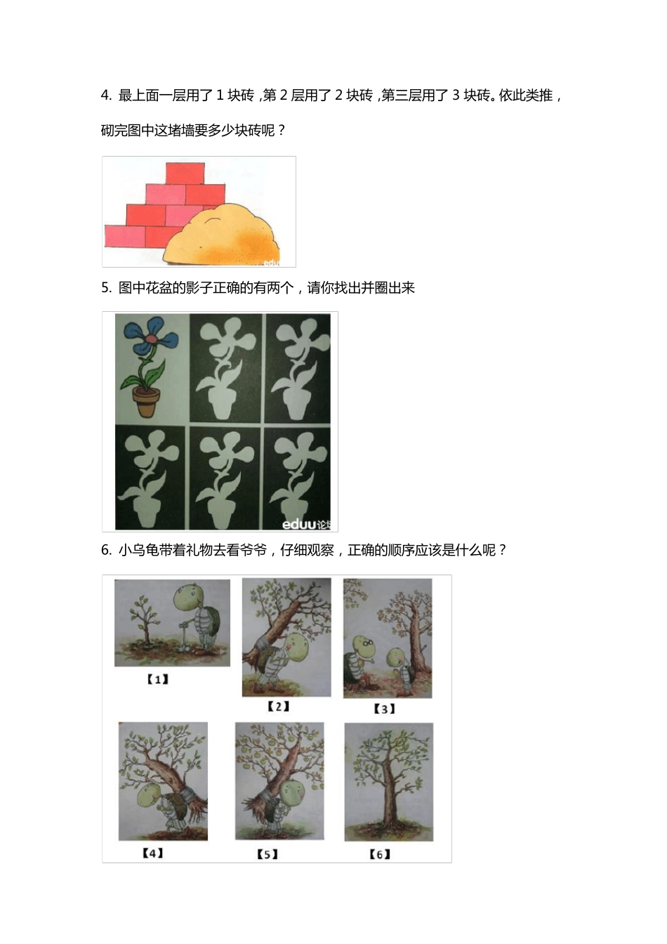 上海地区幼升小习题_第2页