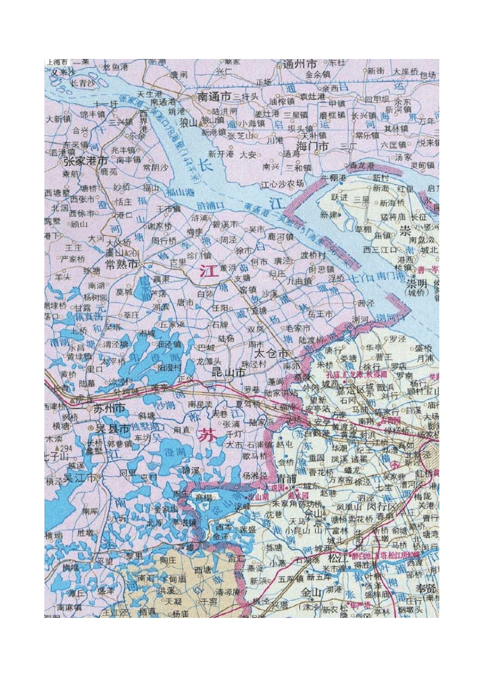 上海地图高清_第1页
