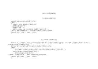上海市住房公积金服务操作指南