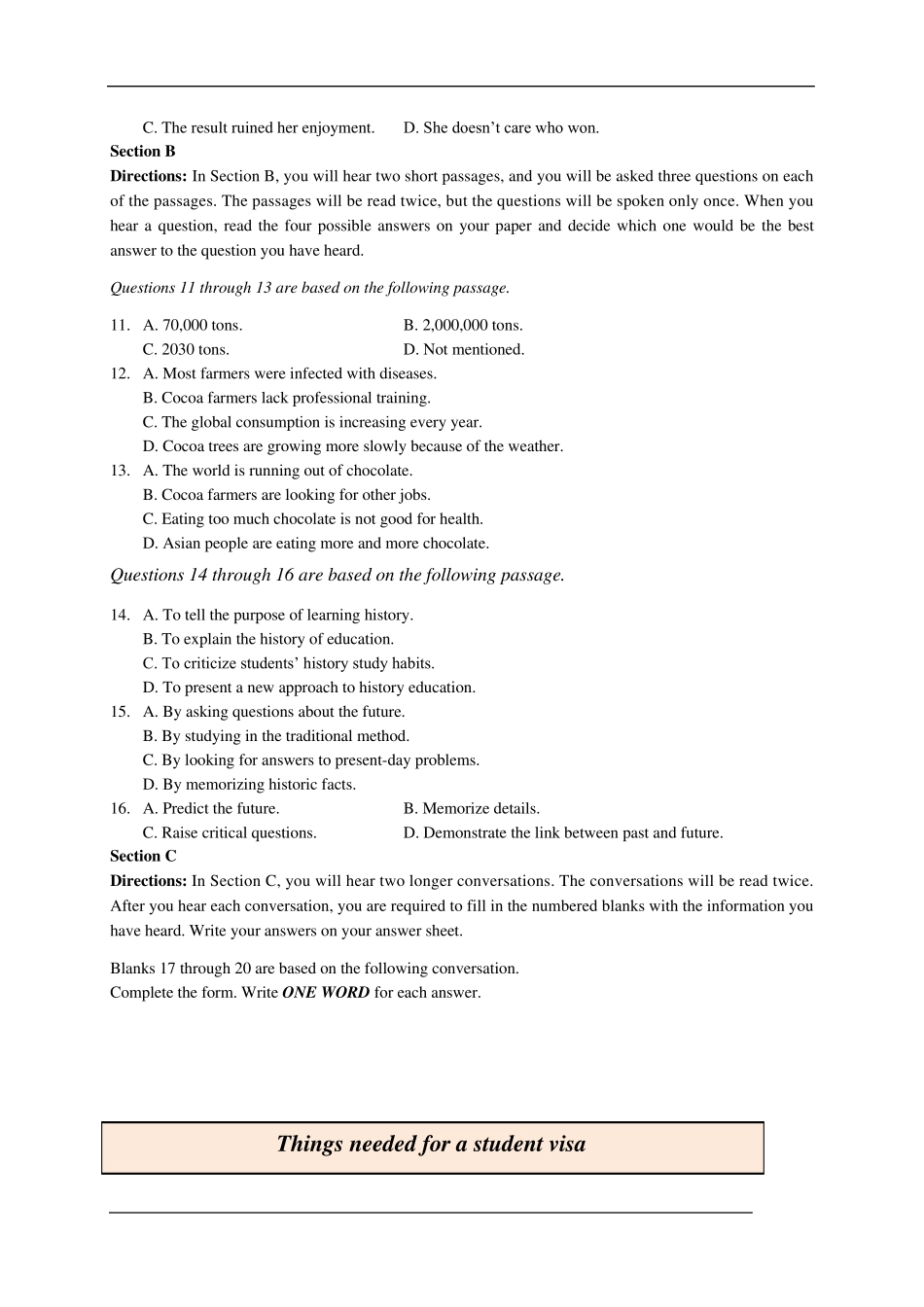 上海市杨浦区2015届高三英语一模试卷及答案(官方版)_第2页