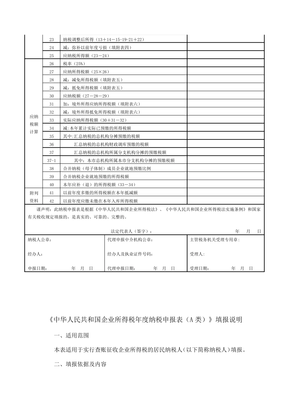 上海市纳税申报表_第3页