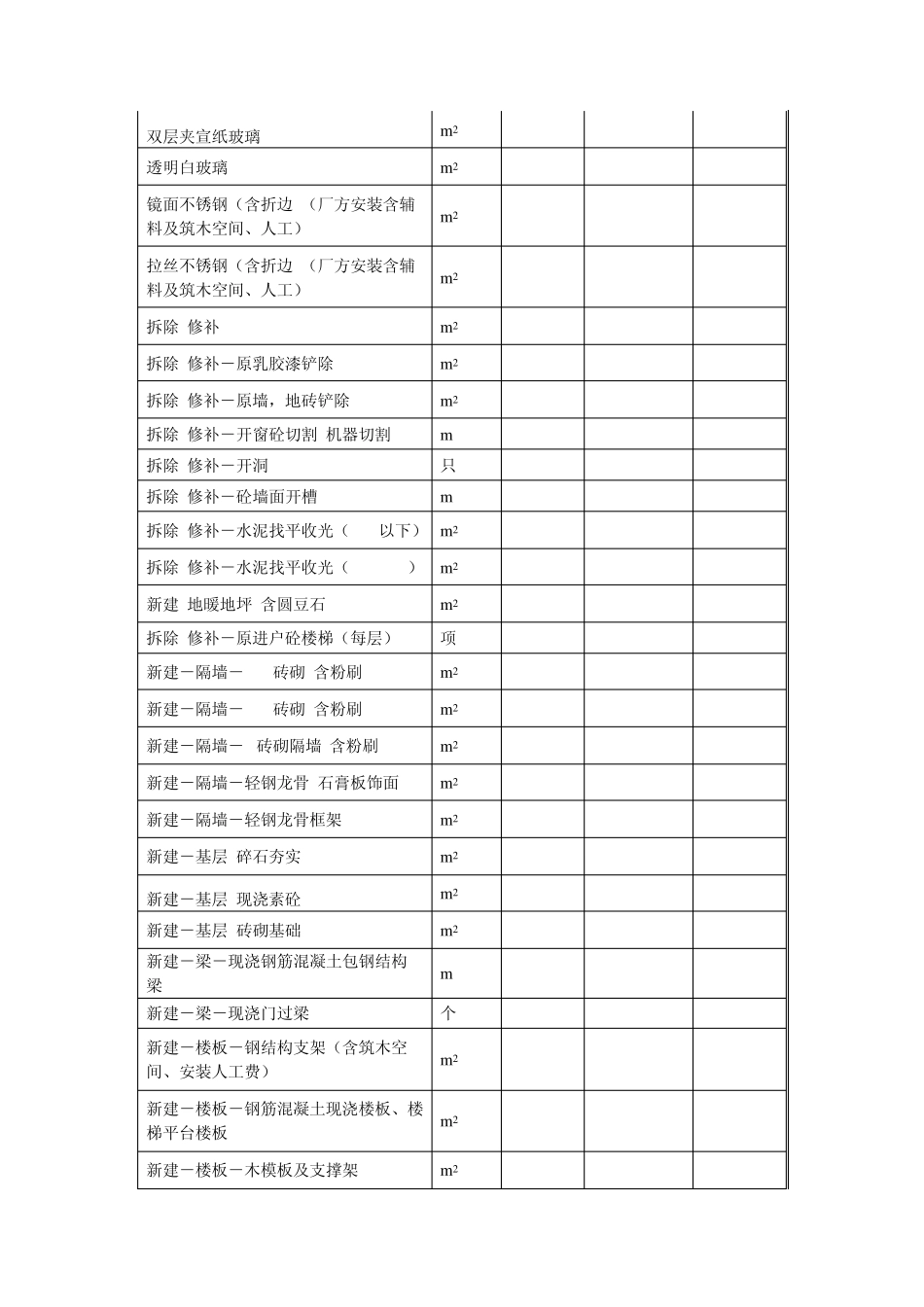 上海筑木空间别墅设计报价单_第2页