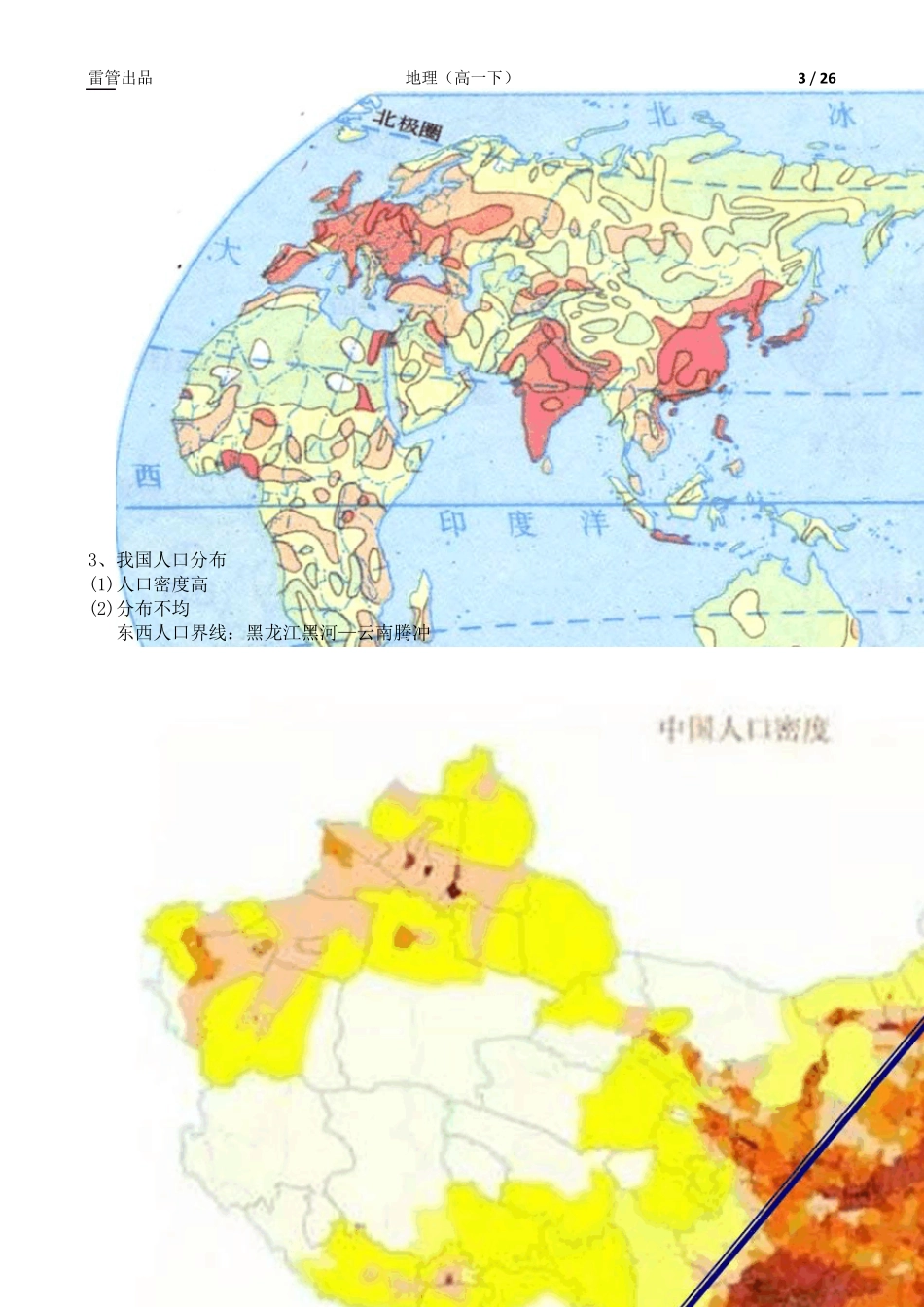 上海高中地理第二册笔记整理_第3页