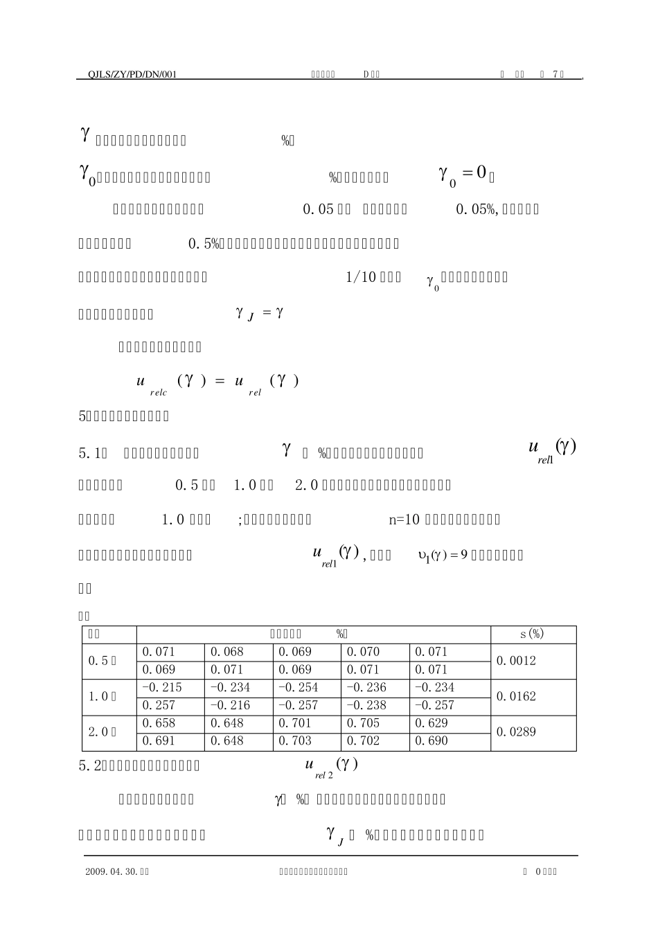 不确定度作业指导书_第3页