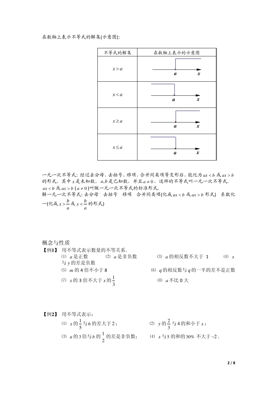 不等式讲义培优_第2页