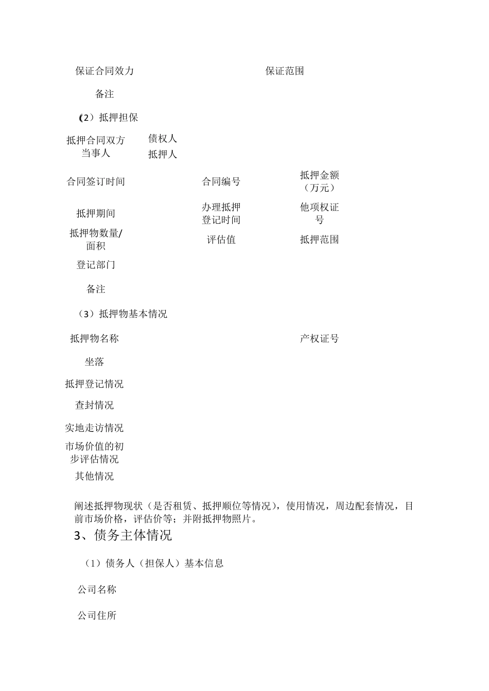 不良资产尽职调查报告_第2页