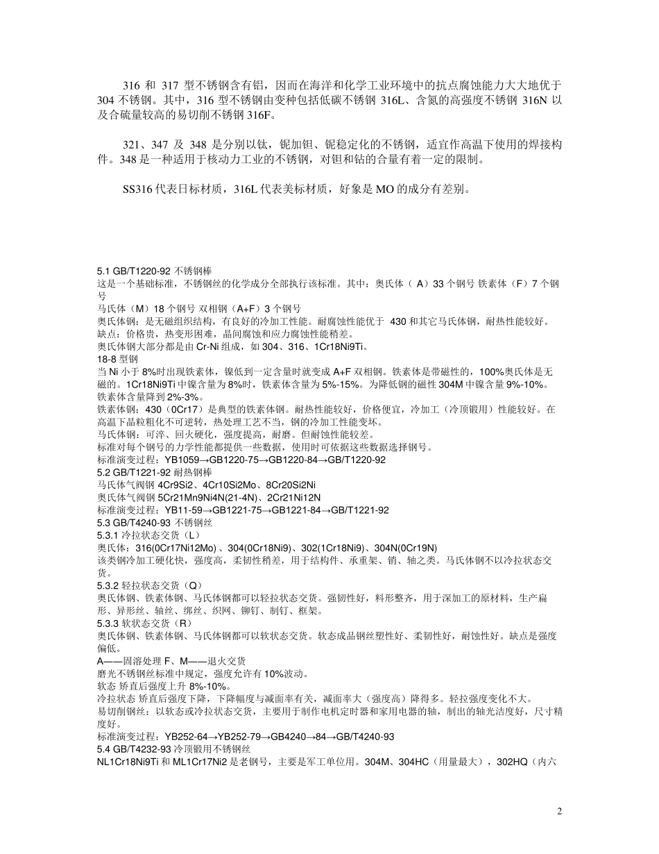 不锈钢型号介绍_第2页