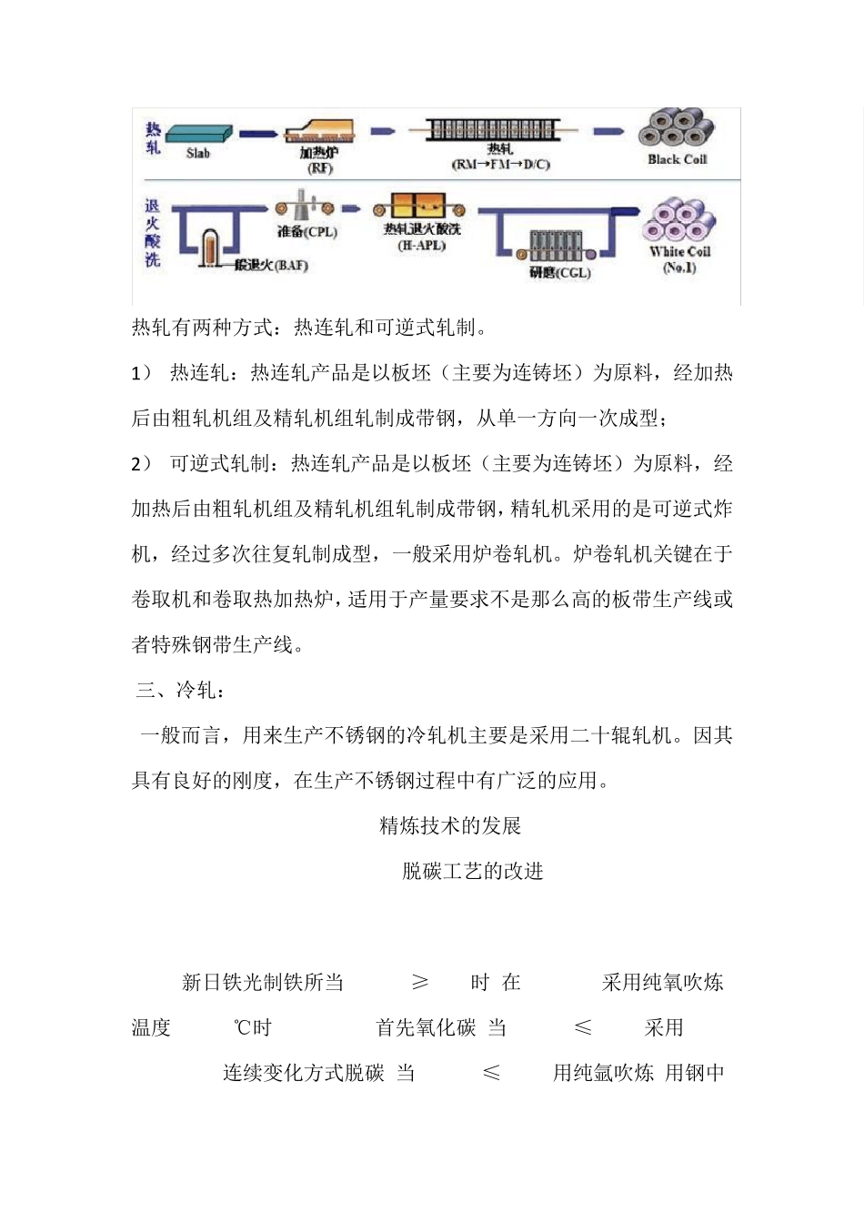 不锈钢生产技术工艺流程_第3页