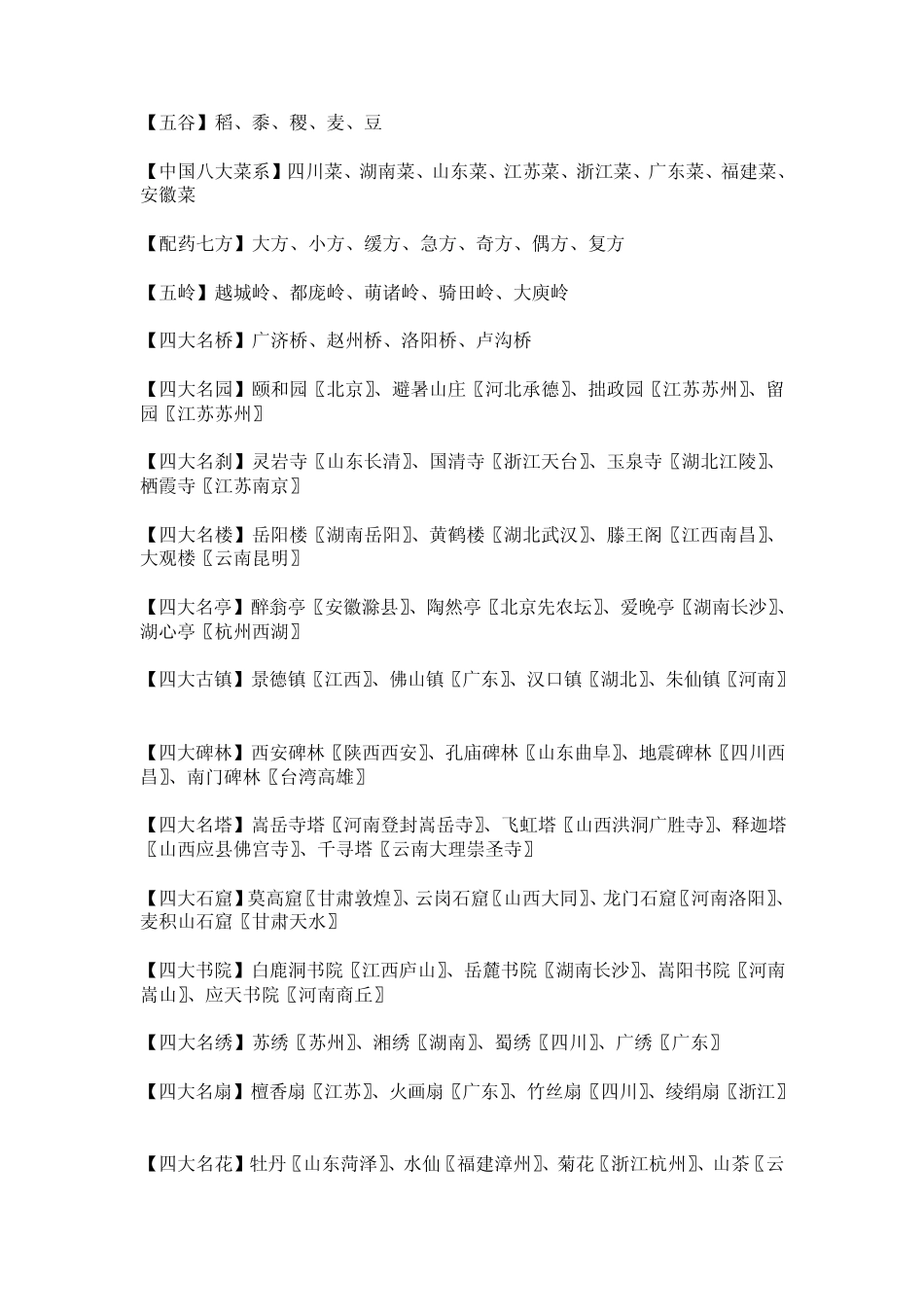 与数字有关的常识_第3页