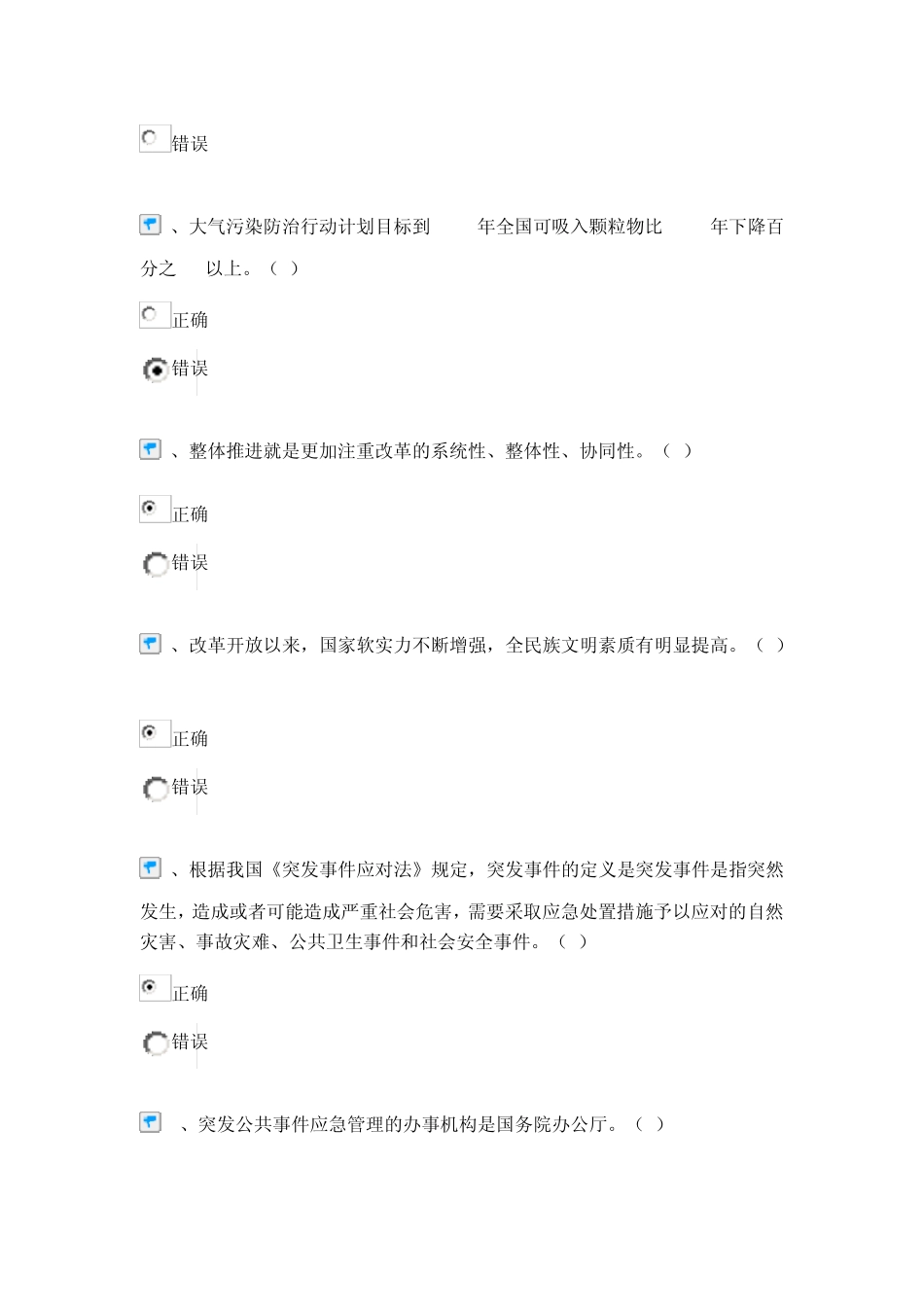 专业技术人员公需课培训试题_第2页