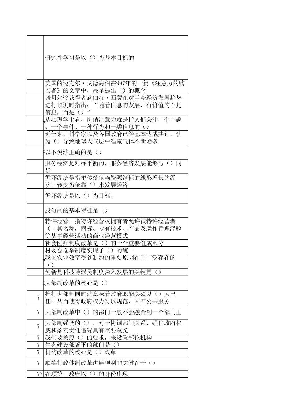 专业技术人员创新案例试题与答案_第3页