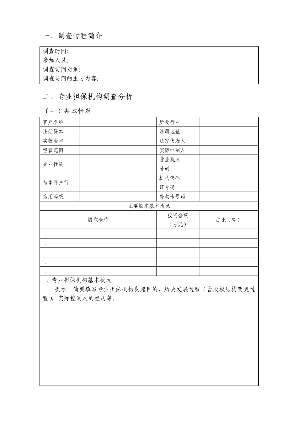 专业担保机构授信调查报告_第3页