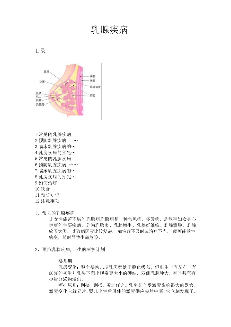 专家讲乳腺疾病_第1页