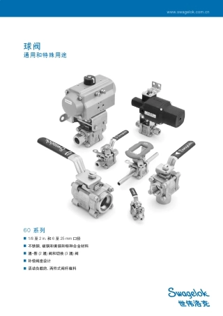 世伟洛克阀门样本