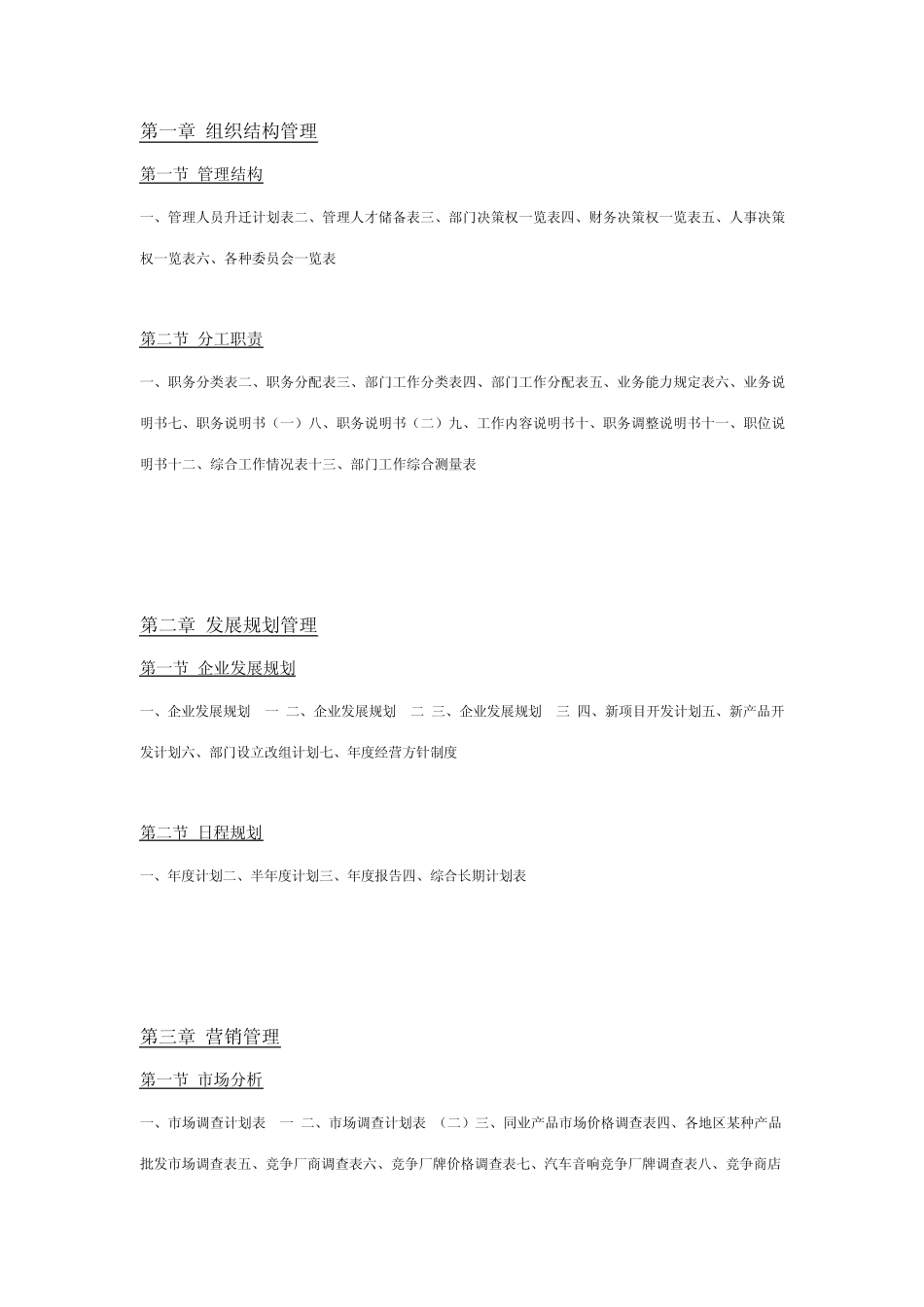 世界500强企业管理表格系统_第1页