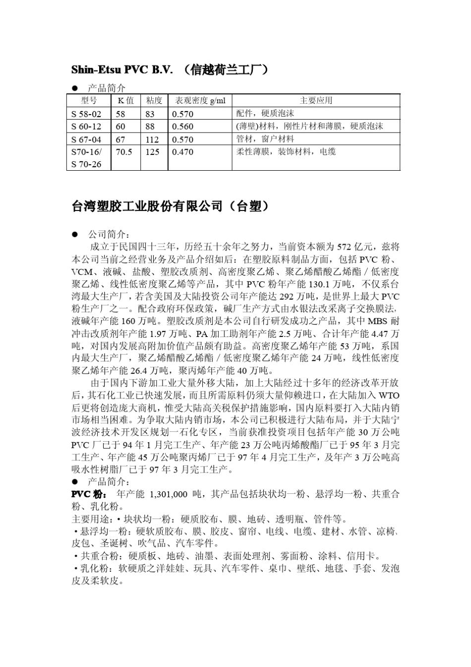 世界PVC企业介绍_第3页