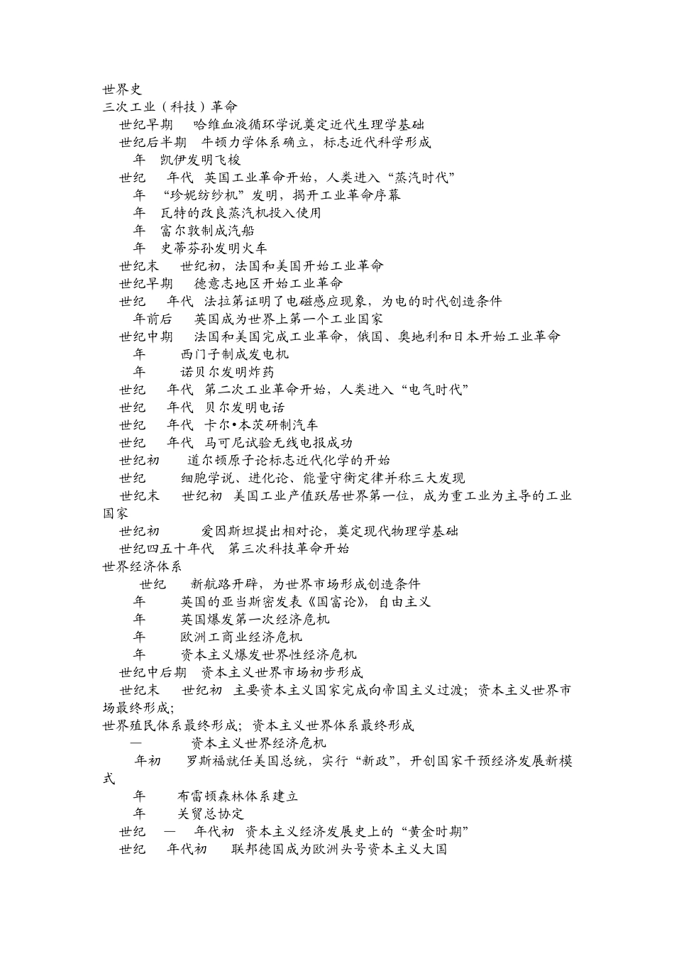 世界史大事年表_第1页