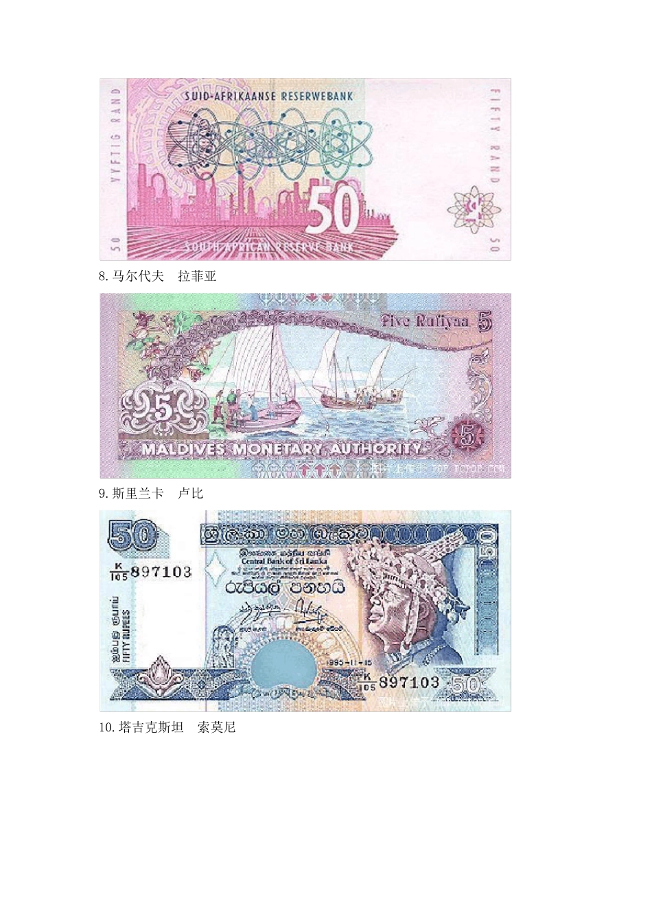 世界各国货币图片_第3页