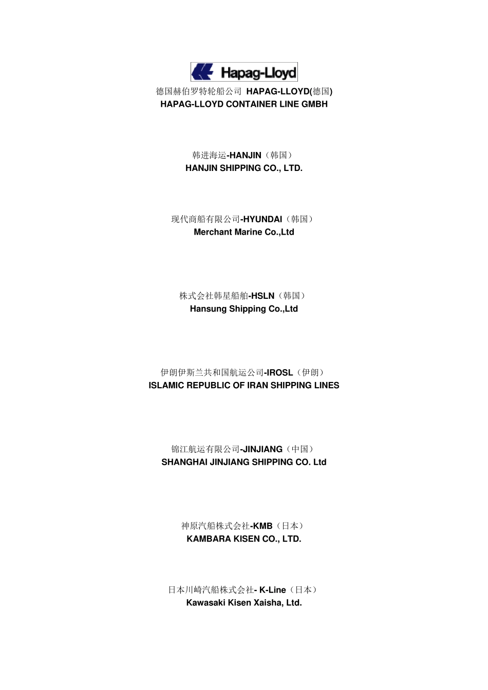 世界各大船舶公司LOGO_第2页